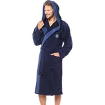 Pánský dlouhý župan L&L George modrý M Modrá