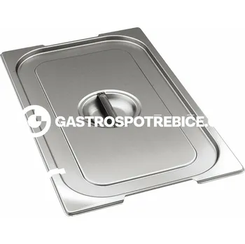 Víko GN 2/3 OPTINOX nerez, výsek pro naběračku a ucha