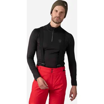 Pánské tričko Pánské Termo tričko ROSSIGNOL CLASSIQUE 1/2 ZIP RLMML07_200 – Černá S