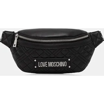 Ledvinka Ledvinka Love Moschino černá barva, JC4003PP0NLA000B 99B, vel. ONE SIZE