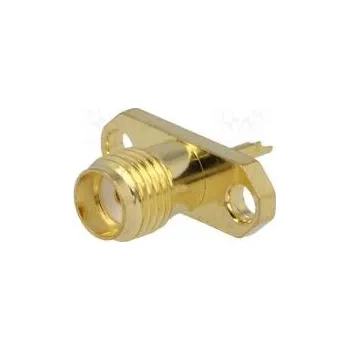 Elektrická zásuvka Zásuvka SMA zásuvka přímý pájení límec (2 otvory),do panelu