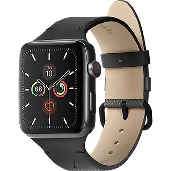 Příslušenství k chytrým hodinkám Native Union (Re)Classic Strap řemínek pro Apple Watch (49/46/45/44 mm) černý