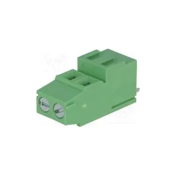 Elektrický konektor Svorkovnice do plošného spoje úhlové 90° 5mm póly 2 na PCB