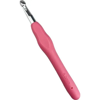 Jehlice Pro Háčkování Háček se silikonovou rukojetí 8 mm