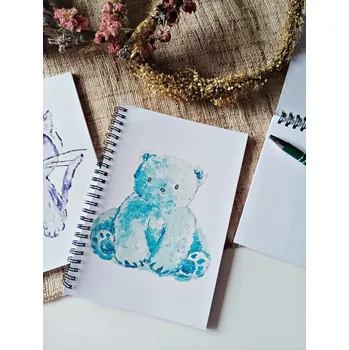 Skicák - různé autorské motivy Motiv: Lední medvídek