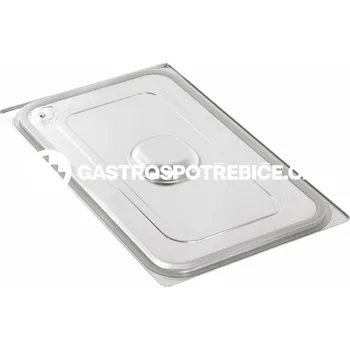 Gastronorm Víko GN 1/2 nerezové s těsněním