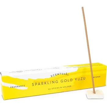 Vonná tyčinka Nippon Kodo Vonné tyčinky Scentsual Sparkling Gold Yuzu, 30 ks