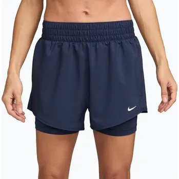 Dámské kraťasy Dámské šortky Nike One Dri-Fit High-Waisted 3" 2In1 midnight navy
