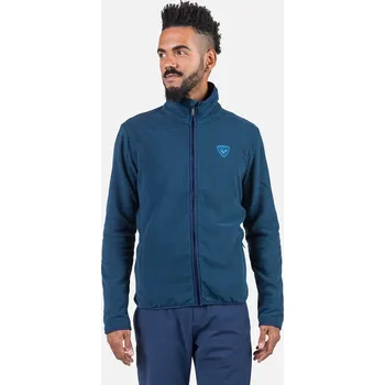 Pánská mikina Pánská Fleecová mikina ROSSIGNOL STRAWPILE FLEECE FZ RLNML07_715 – Tmavě modrá XXL