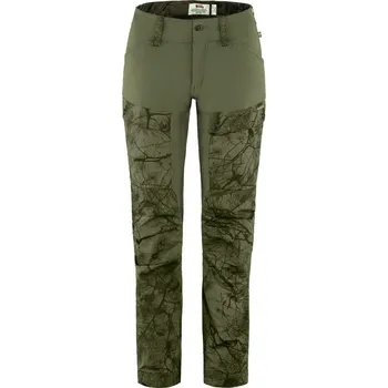 kalhoty dámské FJÄLLRÄVEN Keb Trousers Curved W, Green - 36