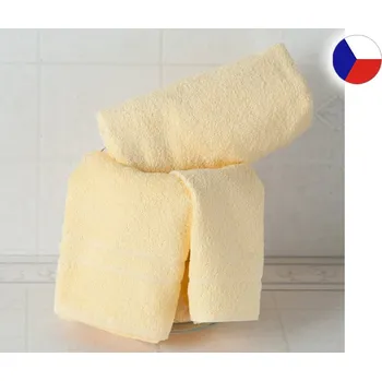 Ručník Malý ručník 30x50 RUJANA 400g Pruh světle žlutý