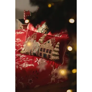 Povlak na polštářek Dekorativní povlak na polštář Medicine RW25-PSU813 burgundské 83A