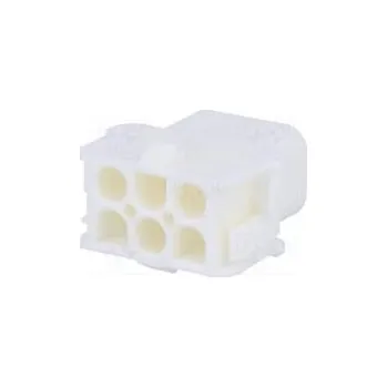 Elektrická zásuvka Zástrčka/zásuvka vodič-vodič vidlice/zásuvka PIN 6 Obvod 2x3