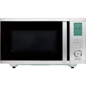 Domácí spotřebič SILVERCREST SMWEDS 900 A2 Mikrovlnná trouba 4 v 1 0028100673 stříbrná