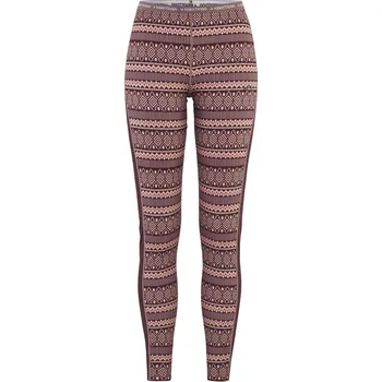 Dámské legíny Dámské Termo legíny KARI TRAA LUNE PANT 622925 RSYRUP – Hnědá XS
