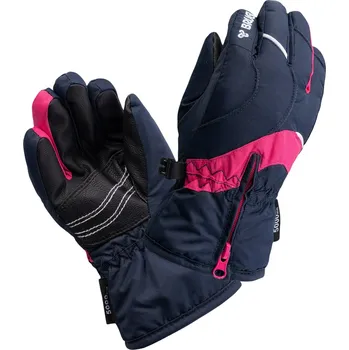 Rukavice Dětské Rukavice BRUGI 3ZCF 3ZCF/T50P/3C/JQ4 – Tmavě modrá 122/128