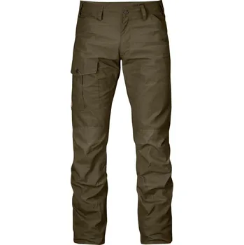 outdoor kalhoty pánské FJÄLLRÄVEN Nils Trousers M Long Dark Olive - 48
