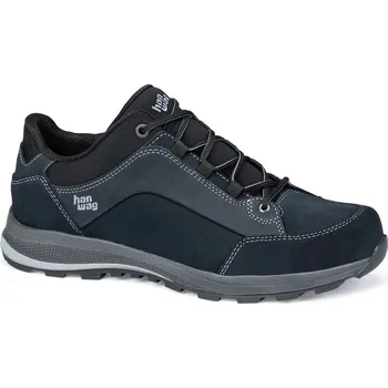 Pánská sportovní obuv Turistická obuv pánská HANWAG Banks Low Bunion LL Navy/Black - 39,5