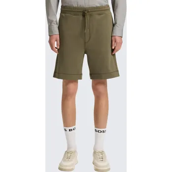 Pánské kraťasy Pánské kraťasy BOSS Orange Sewalk 50511726 zelené Velikost: L