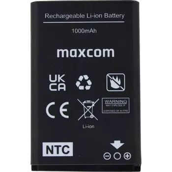 Baterie pro mobilní telefon Originál baterie Maxcom BL-5C NTC MM35D/36D/132/133/142/143/428/460/560