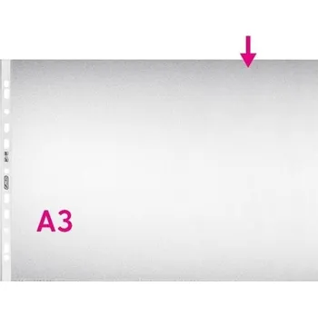 Euroobaly U - A3, na šířku, lesklé, 80 mic, 50 ks