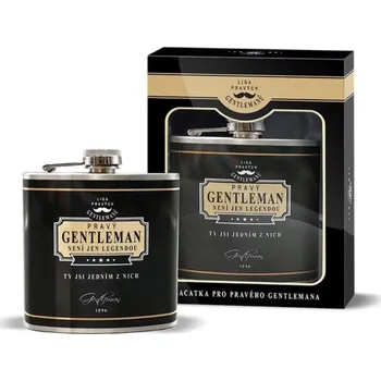 Dárková placatka Gentleman legenda