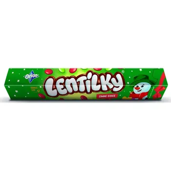Bonbon Orion Lentilky červené/zelené Zimní edice 120 g
