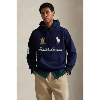 Pánská mikina Mikina Polo Ralph Lauren 710P03957 námořnická modř 59X, vel. S