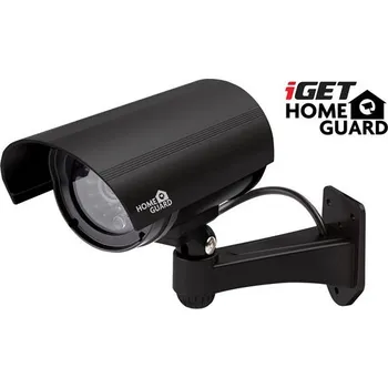 iGET HOMEGUARD HGDOA5666 - IP kamera maketa na stěnu, pro venkovní i vnitřní použití, blikající červená LED dioda