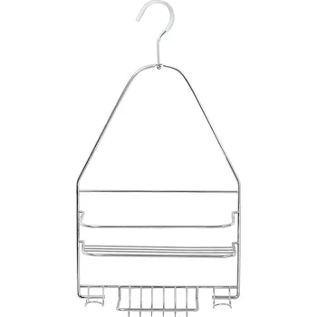 Koupelnový nábytek Spirella závěsná polička MINI, otočný háček, kov