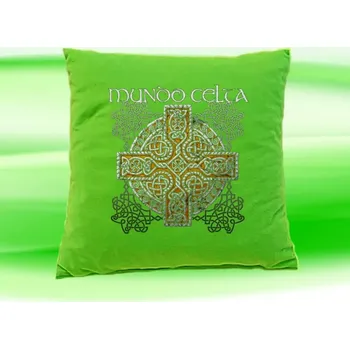 Dekorativní polštářek Polštářek MUNDO CELTA zelený (polštář 35x35 cm )