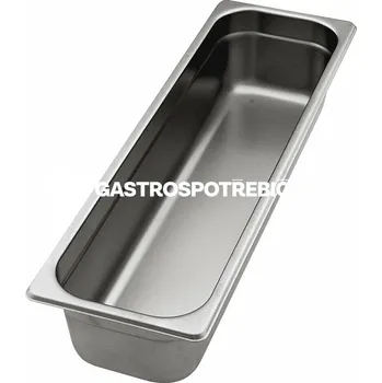 Gastronorm GN 2/4 (h=40 mm) nerezová plná