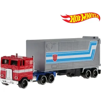 autíčko Hot Wheels Tahač Optimus Prime