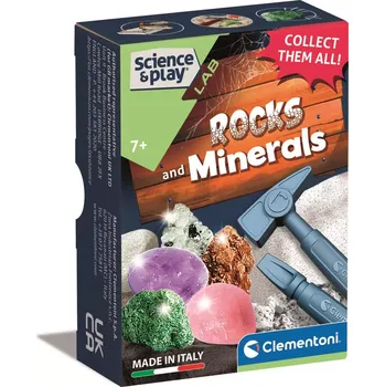 kreativní sada Clementoni Science & Play geologická minisada skály a minerály