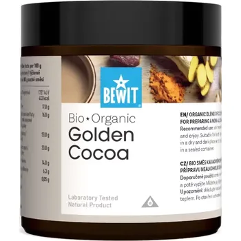 Přírodní produkt BEWIT Golden cocoa BIO - 300 g