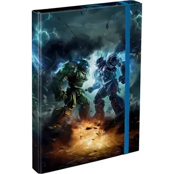 BAAGL Desky na školní sešity A4 Roboti