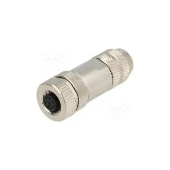 Elektrická zásuvka Zástrčka M12 PIN 8 zásuvka kód A-DeviceNet / CANopen IP67