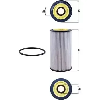 Olejový filtr MAHLE Olejový filtr MAO OX 1311D