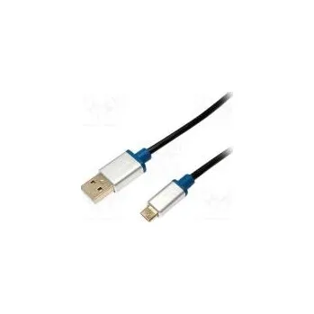 Datový kabel Kabel USB 2.0 USB A vidlice, USB B micro vidlice 1m černá