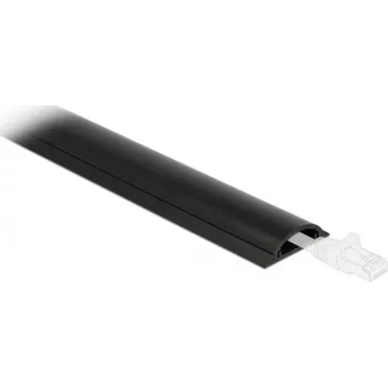 Delock Kabelová lišta PVC černá (d x š x v) 1 m x 50 mm x 12 mm 1 ks 20710