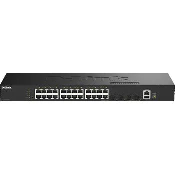 Switch D-Link DGS-1530-28/E 24 Ports GE + 4 Ports 10G SFP+ Smart Managed Switch