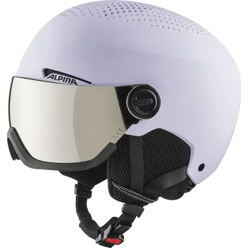 Sportovní chránič Dámská Helma ALPINA ARBER VISOR Q-LITE A9228351 – Fialová