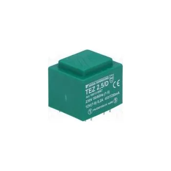 Transformátor Transformátor zalévaný 2,5VA 230VAC 12V 208,3mA PCB IP00