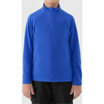 Chlapecká mikina Chlapecká fleecová mikina 4F velikost 158/164 cobalt