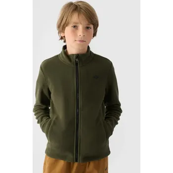 Chlapecká mikina Chlapecká fleecová mikina 4F velikost 152 khaki