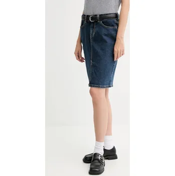 Dámská sukně Džínová sukně Levi's modrá barva, mini, pouzdrová, 003Z6 57X, vel. 31