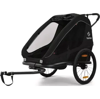 cyklosedačka HAMAX Dětský vozík HAMAX Traveller Black