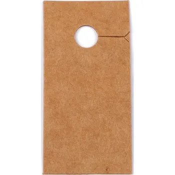 Závěsky na zipy 30x60 mm papírové Varianta: natural, Balení: 200 ks