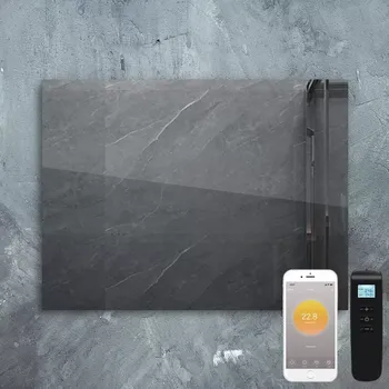 Topný panel ByeCold | Zrcadlový infrapanel | 450W | 80x60 cm | WiFi termostat | Dálkový ovladač | Výhřevnost 8,2m² | IGT2-G0806M (Serie "G")