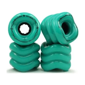 Kolečko na skateboard Shark Wheels - California Roll 60mm 78a turquoise - kolečka (sada 4ks)